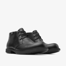 Camper Neuman Formal Shoes Black - Mens Singapore JYVYEP-424